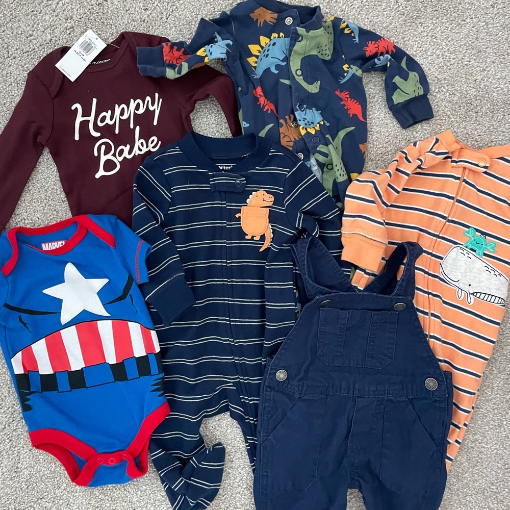 Baby Boy clothing bundle 0–3 months